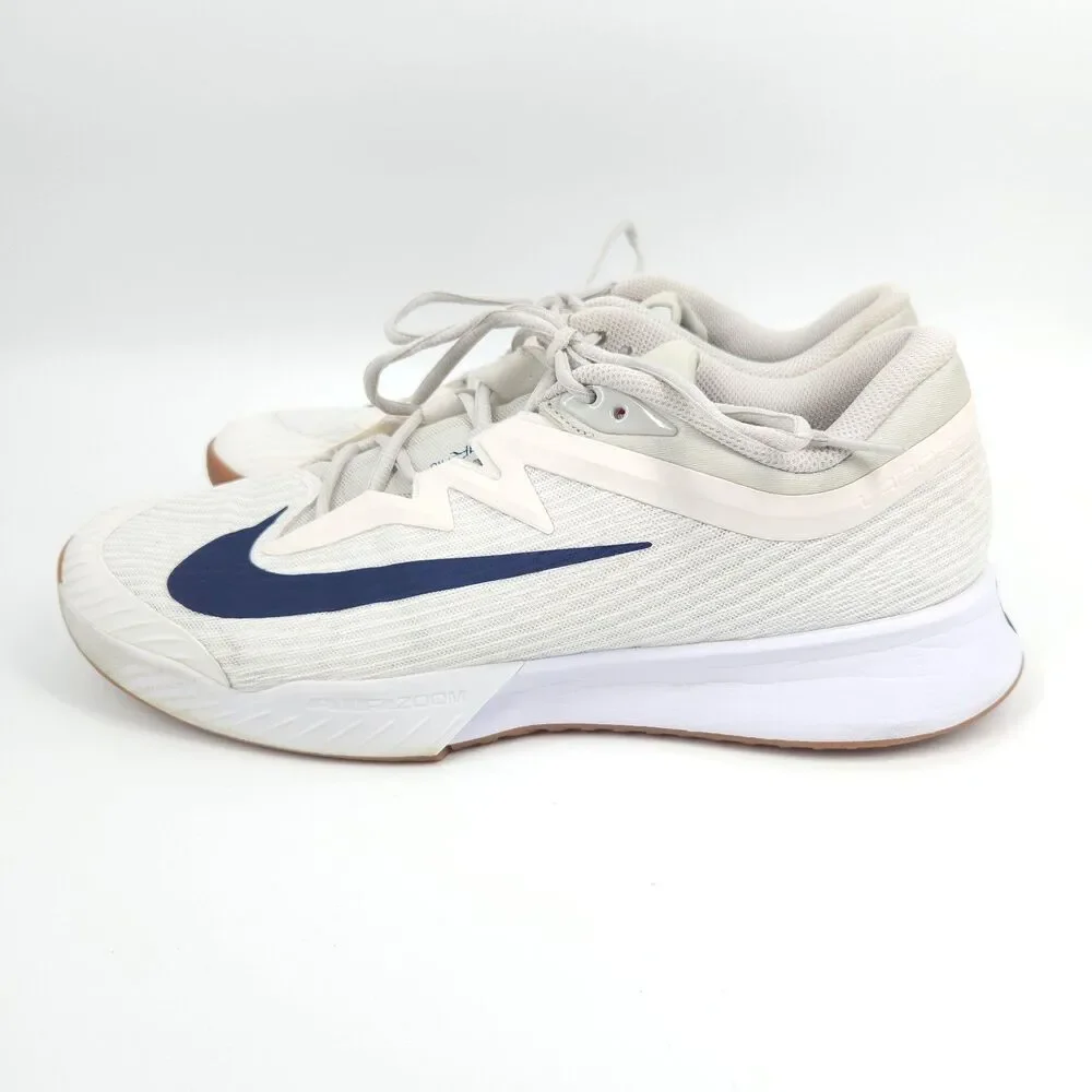 Nike Vapor Pro Tennis Shoes Mens Size 11.5 White Navy Gum Sole FZ2161-100